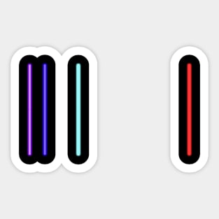 Hydrogen Emission Spectrum Sticker